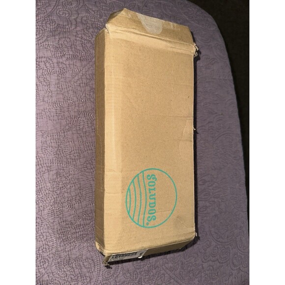 SOLUDOS AOP Pineapple Smoking Slipper Espadrille Natural Woven Size US 8 - Picture 5 of 6